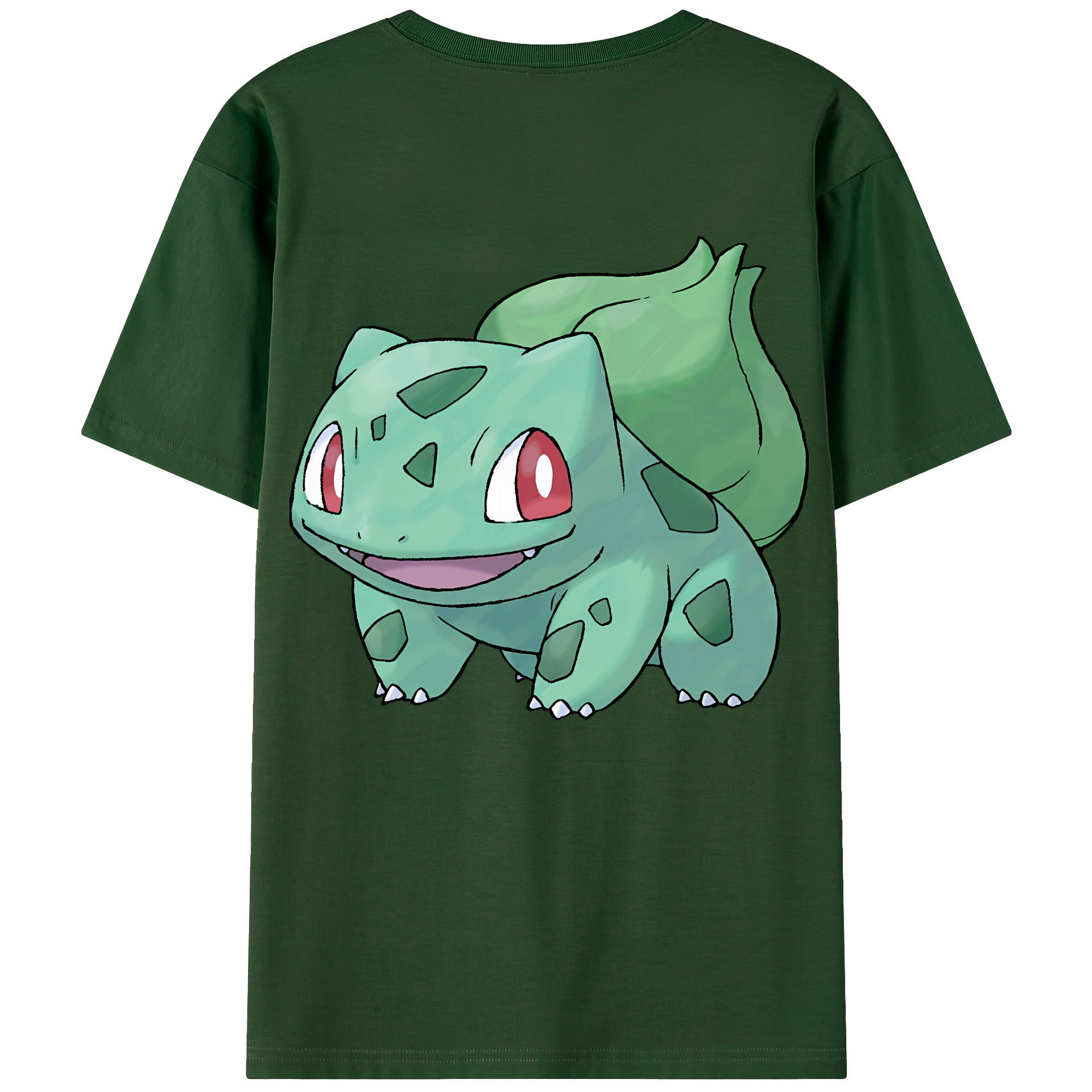 （画像用） ポケットモンスター Pokémon 綿100％半袖Tシャツ（背面プリント）